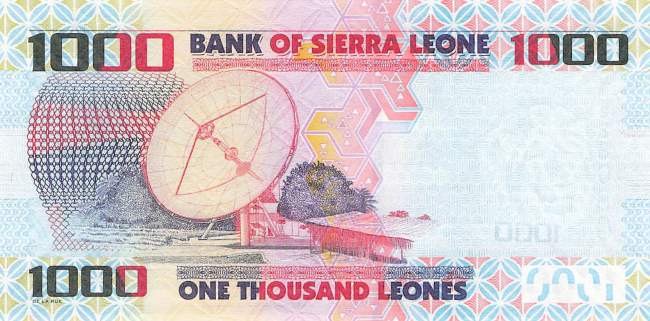 Sierra Leone p30a 1000 Leones 2010